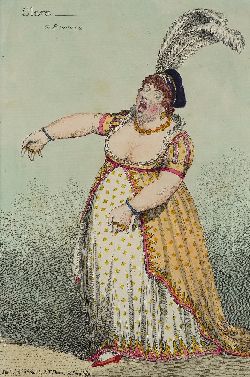 Clara: The Bravery, 1802 af English School