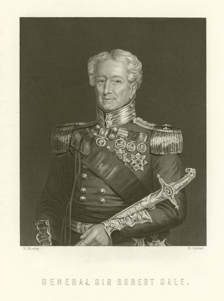 General Sir Robert Sale af English School