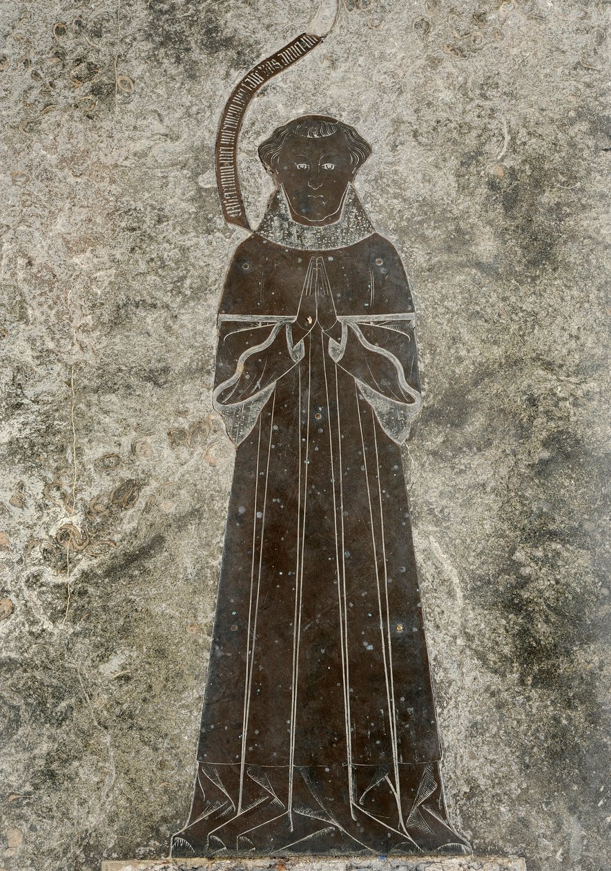 Geoffrey Hargreave, 1447 (messing) af English School