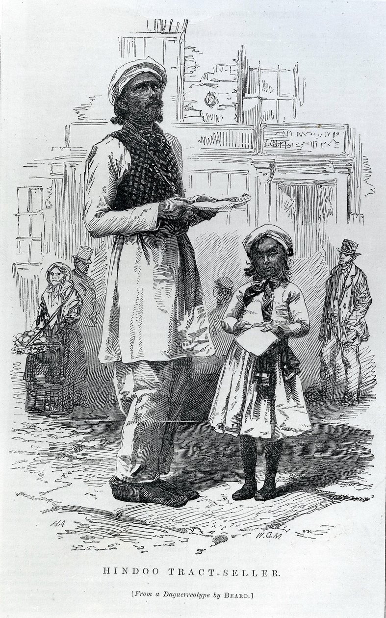 Hindoo Tract-Sælger af English School