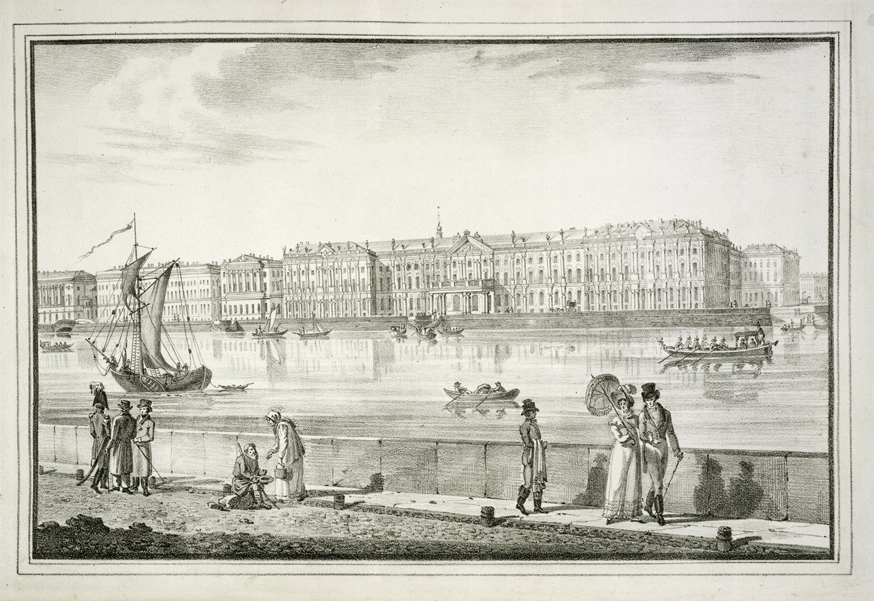 Det kejserlige Vinterpalads, Skt. Petersborg af English School