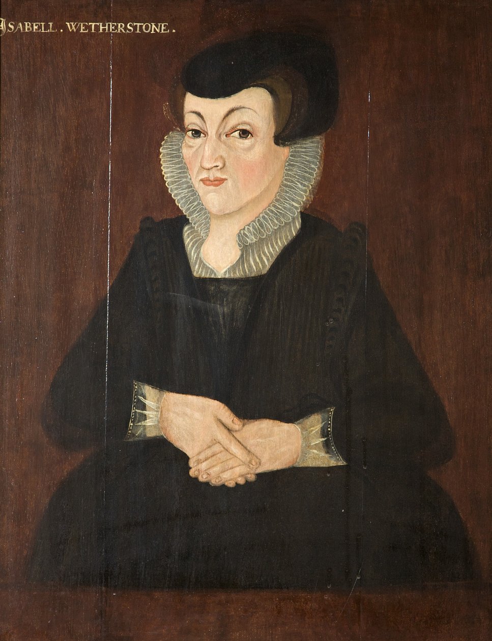 Isabell Wetherstone, ca. 1605 af English School