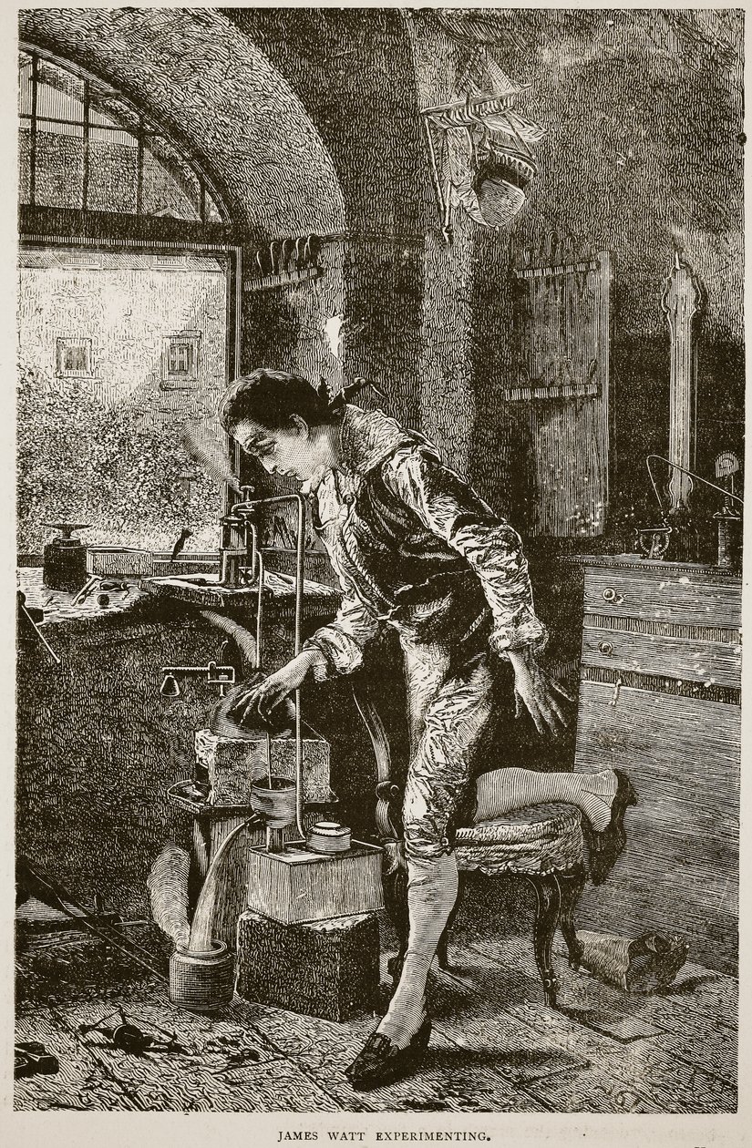 James Watt eksperimenterer af English School