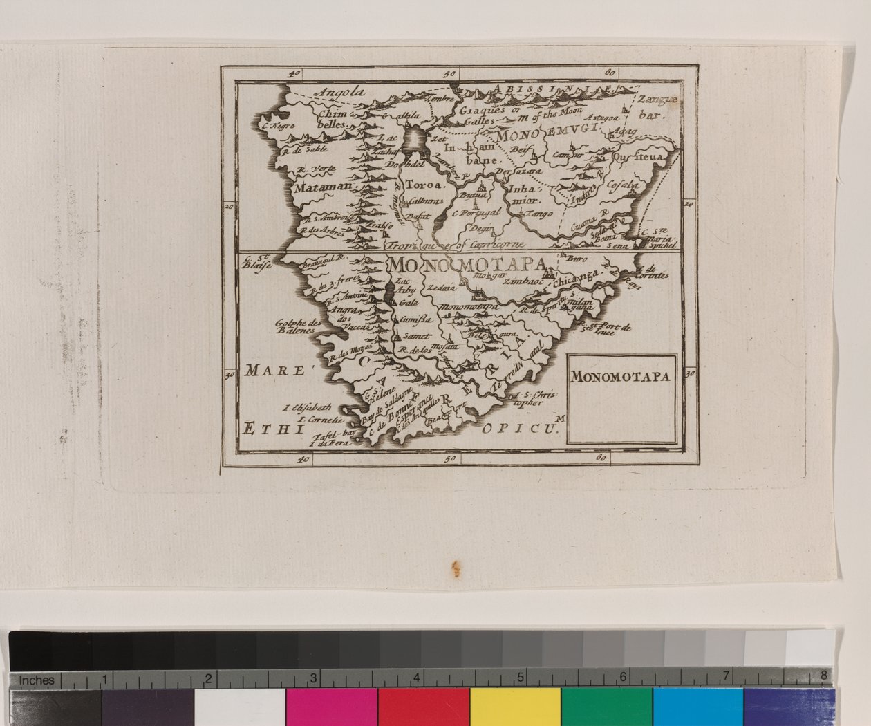 Monomotapa, 1681 af English School