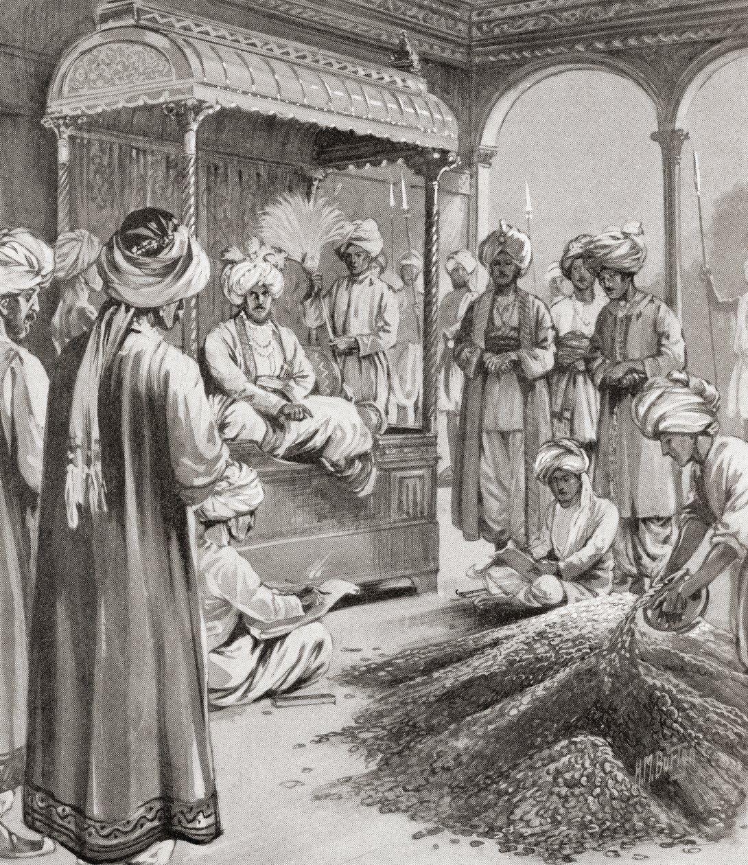 Muhammad bin Tughluq laskee liikkeeseen token-valuuttaa af English School
