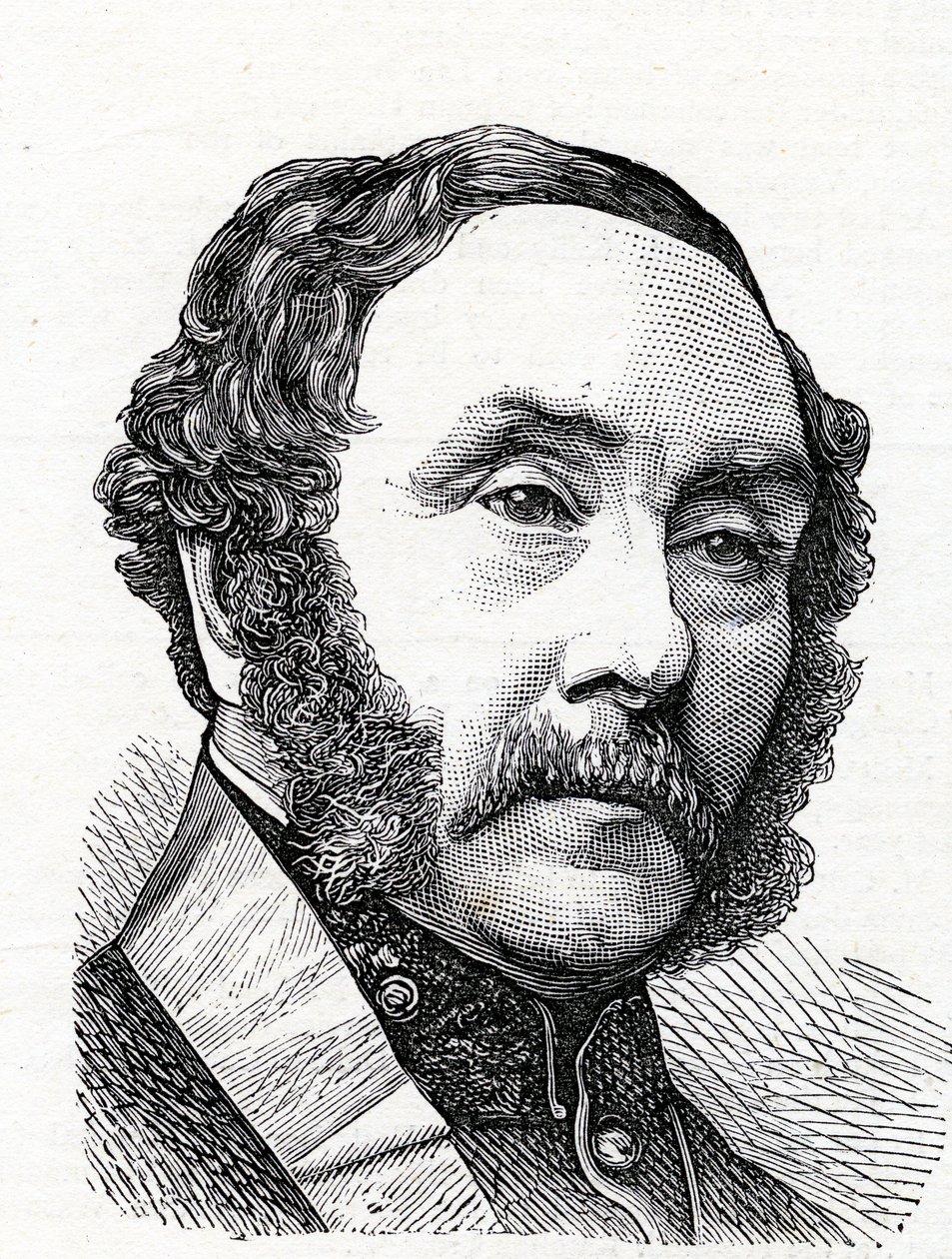 Portræt af Charles Sackville-West, 1873 af English School