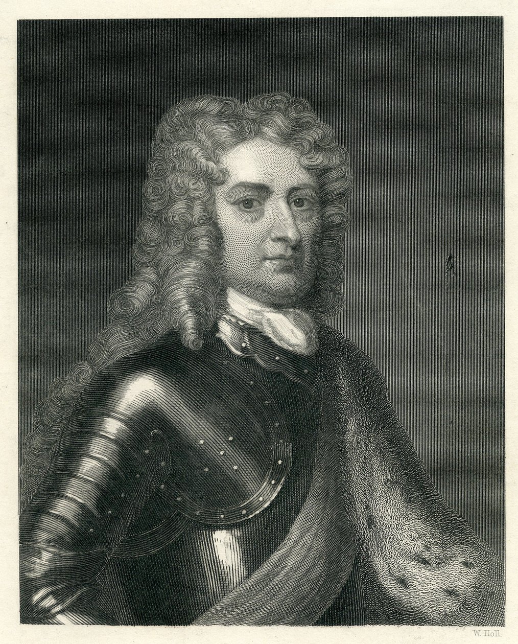 Portræt af John Churchill af English School