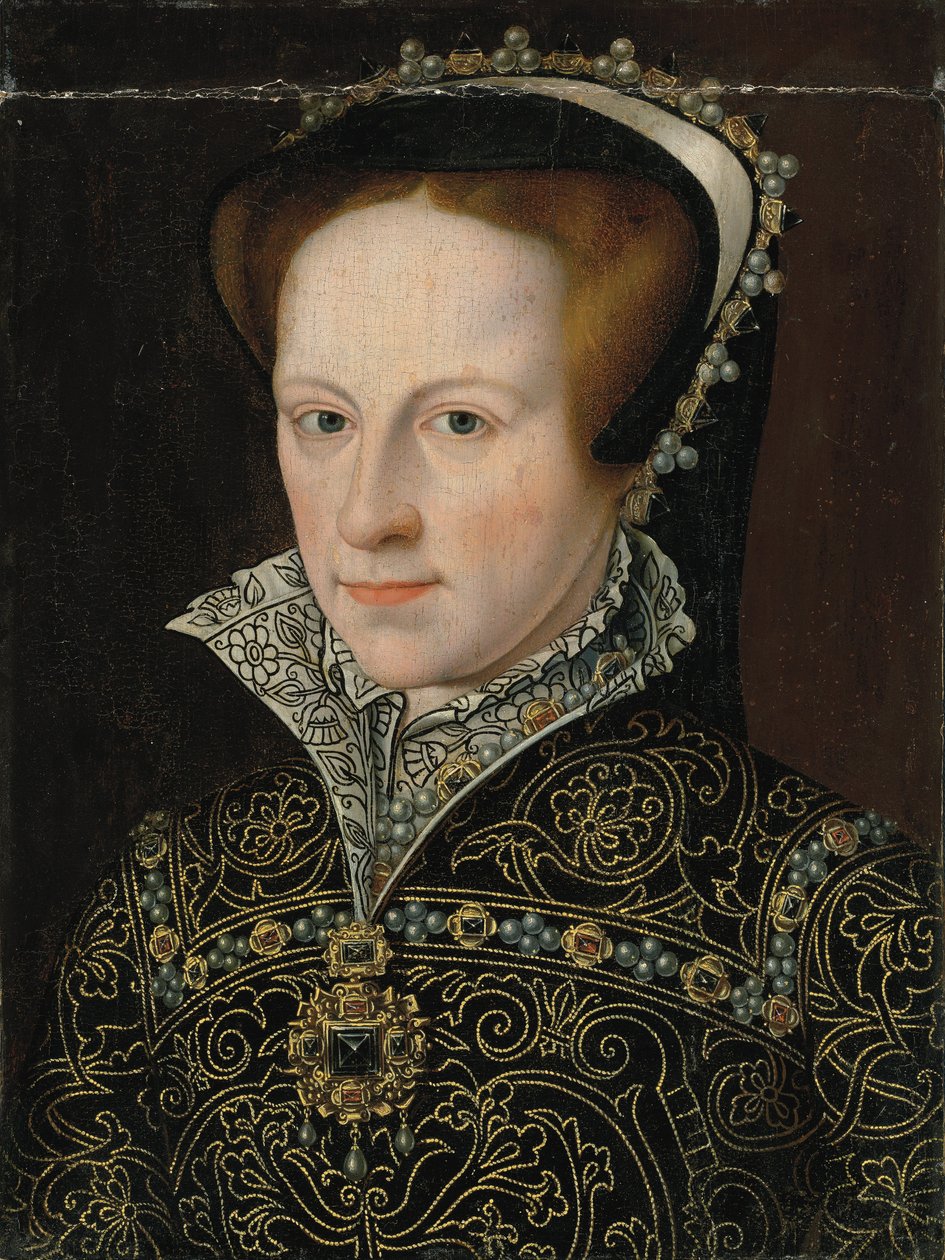 Portræt af Mary I af English School