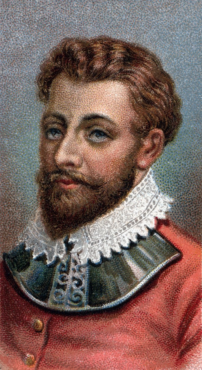 Portræt af Sir Francis Drake af English School