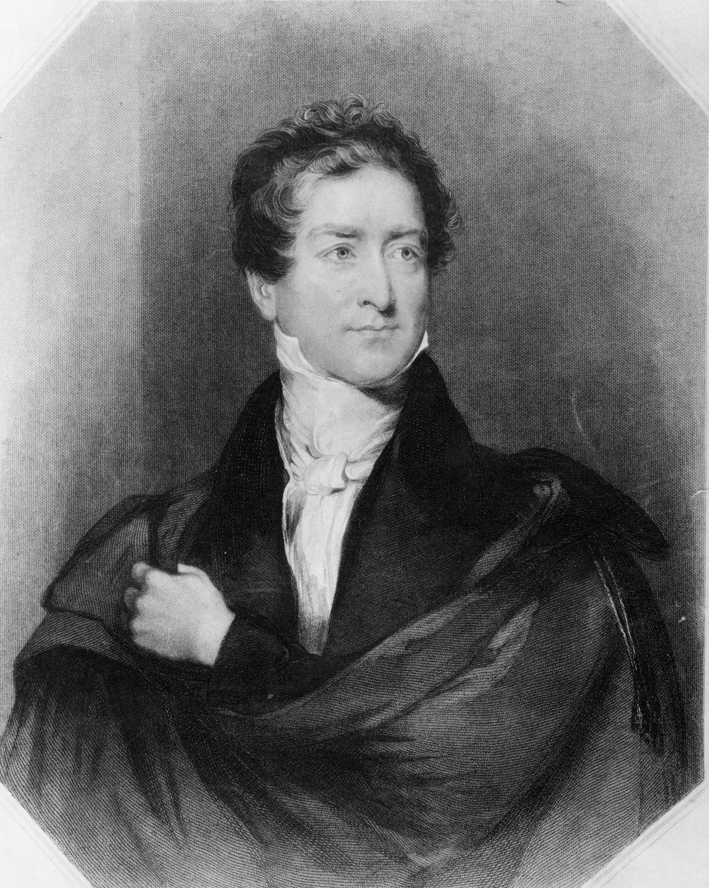 Portræt af Sir Robert Peel (1788-1850) af English School