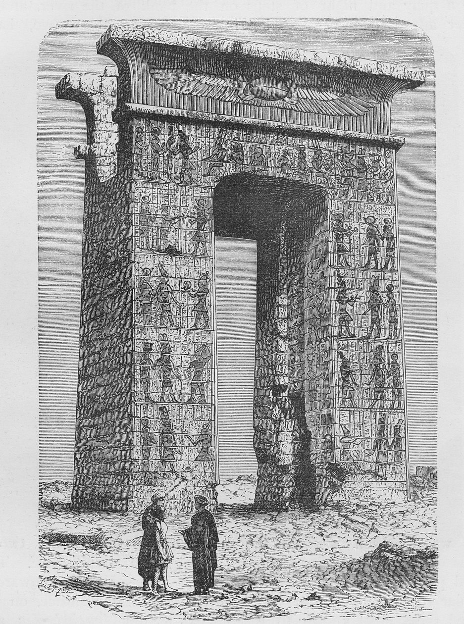 Propylon ved Karnak af English School