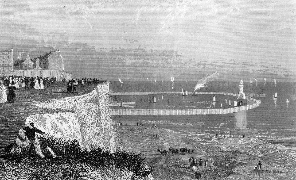 Ramsgate Harbour, ca. 1840
