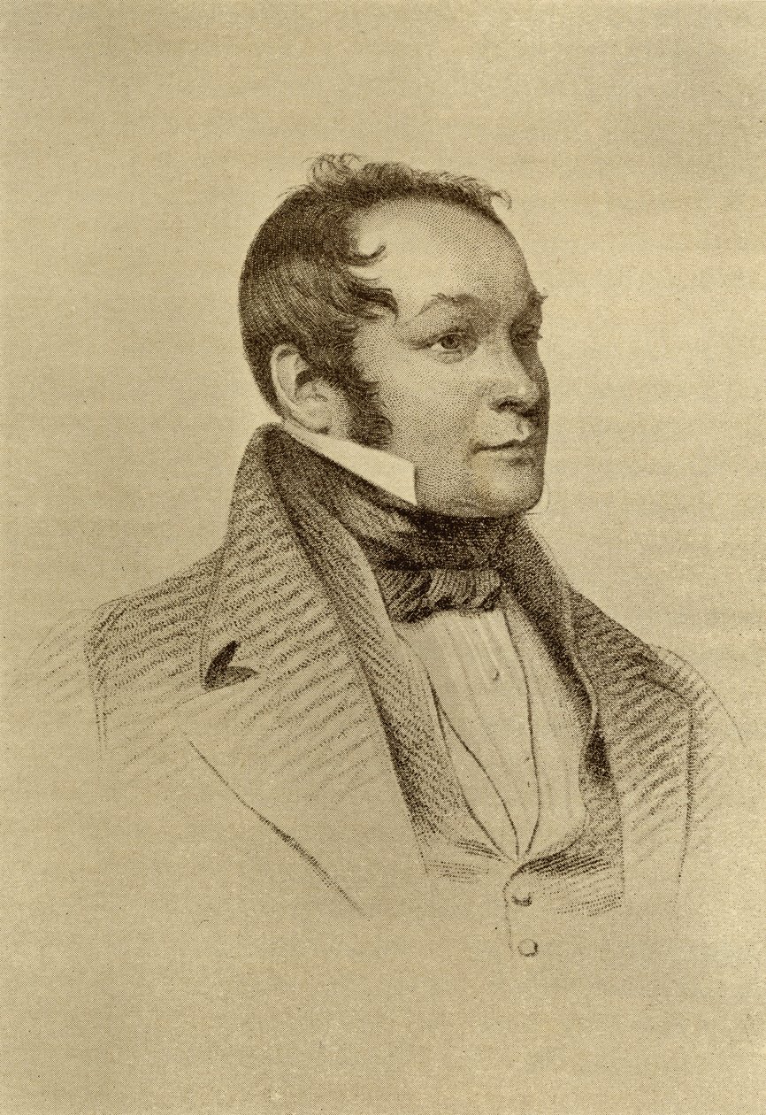 Richard Harris Barham (1788-1845) af English School
