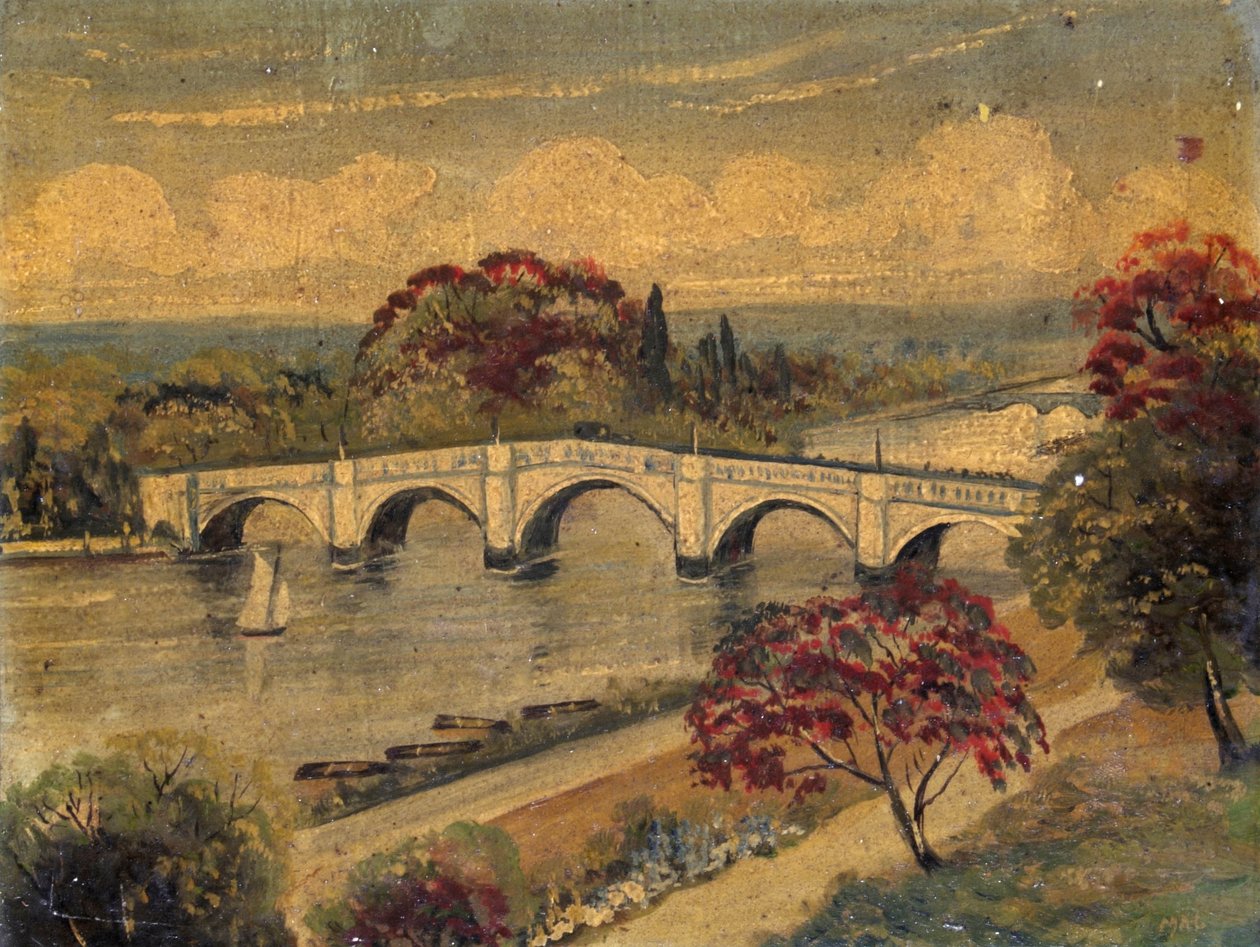 Richmond Bridge af English School
