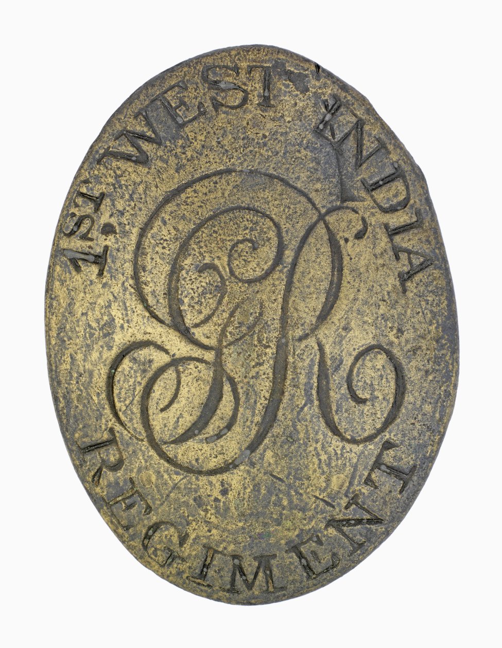 Skulderbælteplade af English School