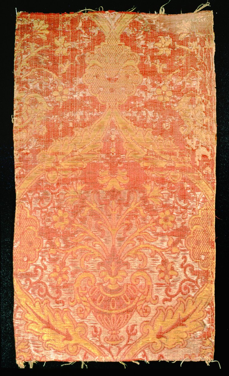 Silke og linned indretning, 1550-1600 af English School