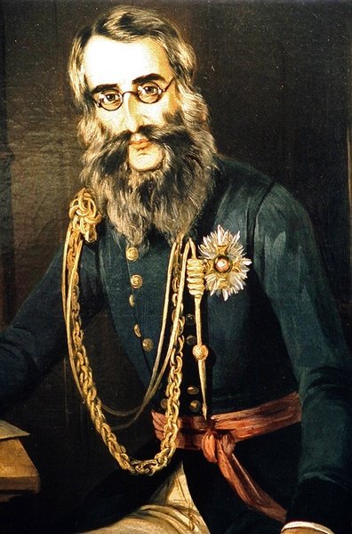 Sir Charles Napier (olie på lærred) af English School