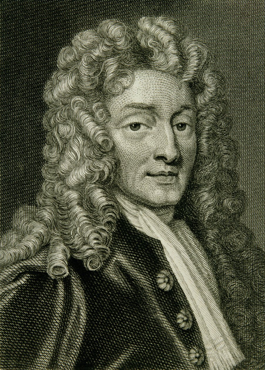 Sir Christopher Wren (1632-1723) af English School