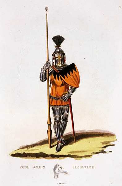 Sir John Harsich af English School
