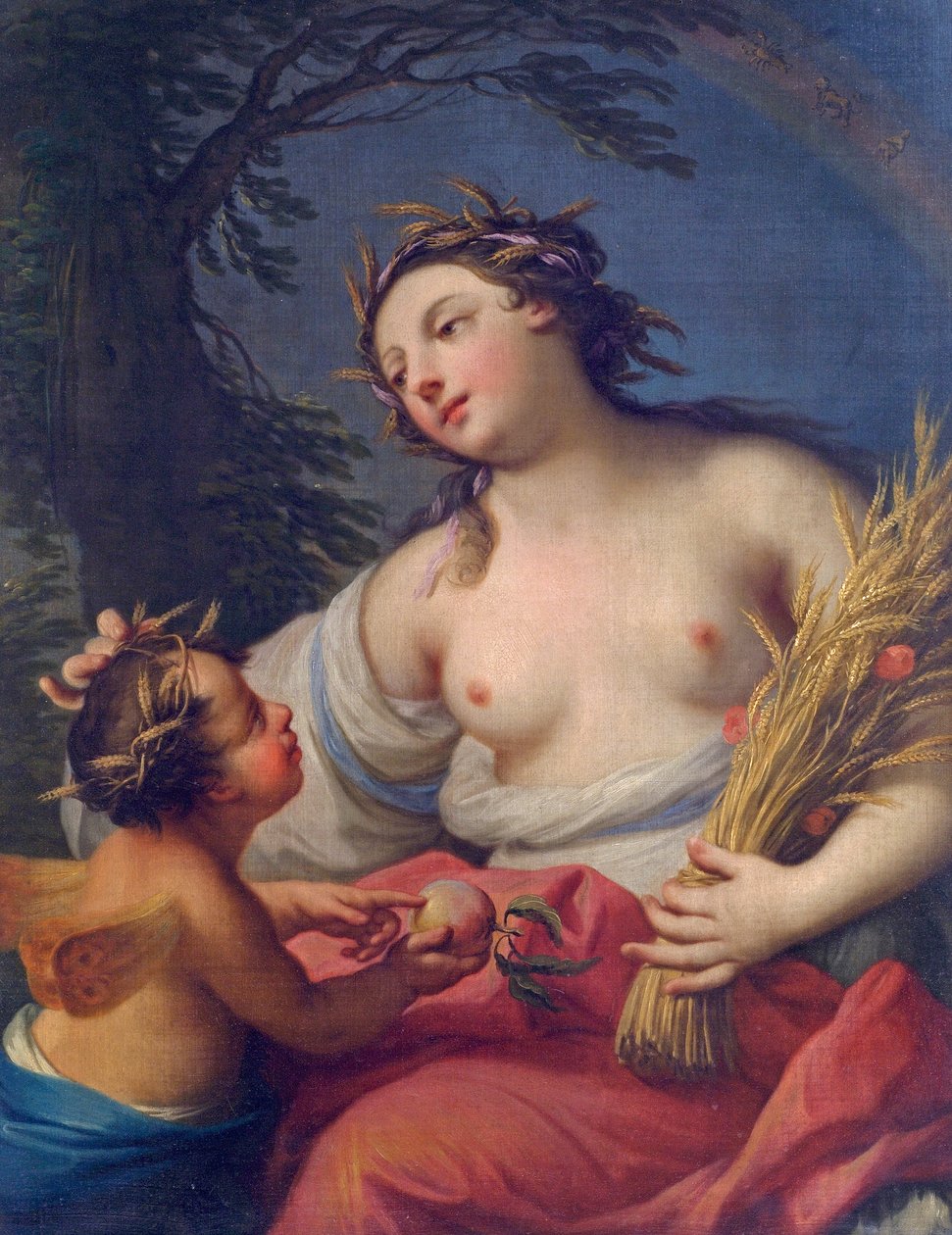 Sommer, ca. 1760 af English School