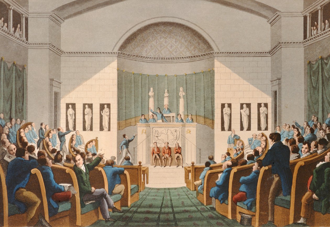 Deputeretkammeret, c.1820 af English School