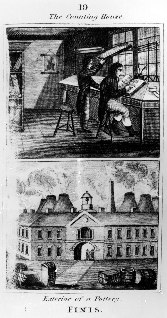 Grevehuset, 1827 af English School