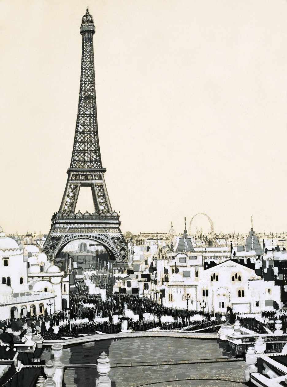 Eiffeltårnet dominerer Paris