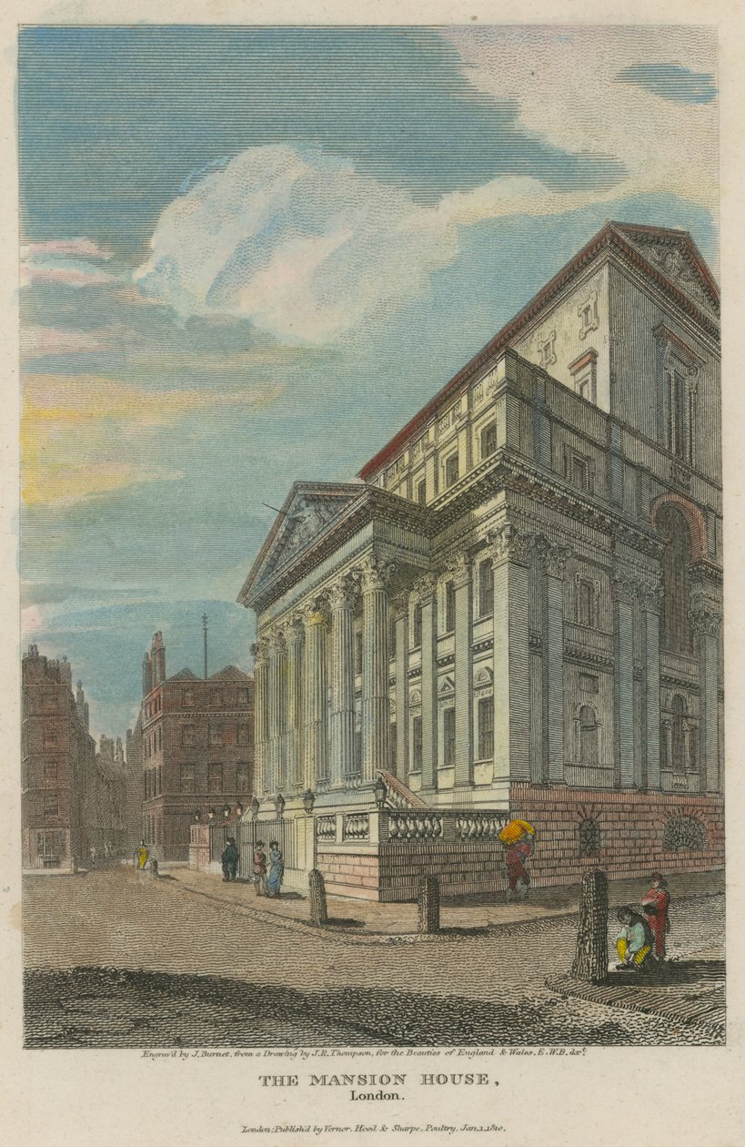 The Mansion House, London af English School