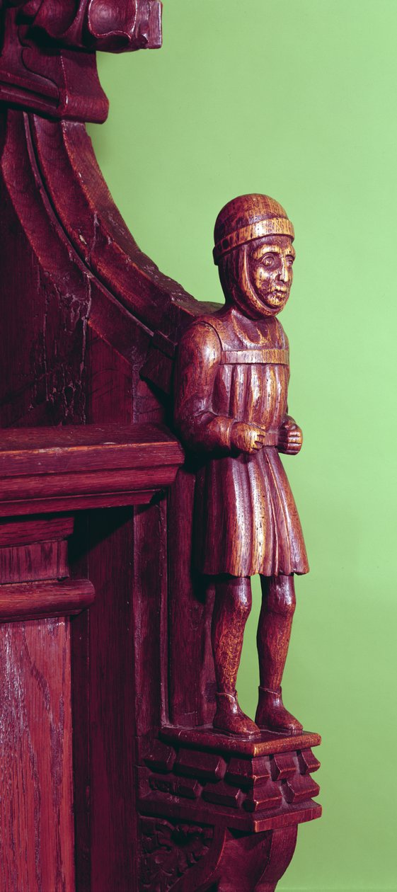 The Peddler of Swaffham, ca. 1462 (træ) af English School
