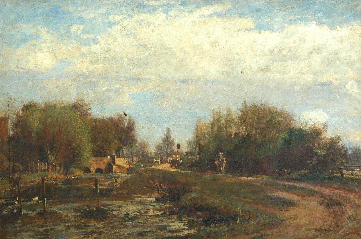 Village Pond ved Armsbridge af English School
