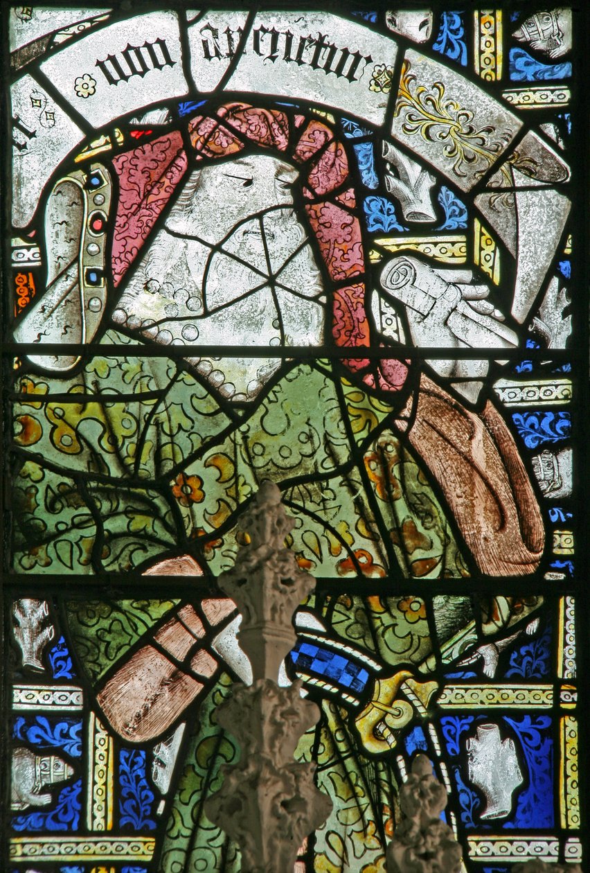 Window He forestiller Ezekiel af English School