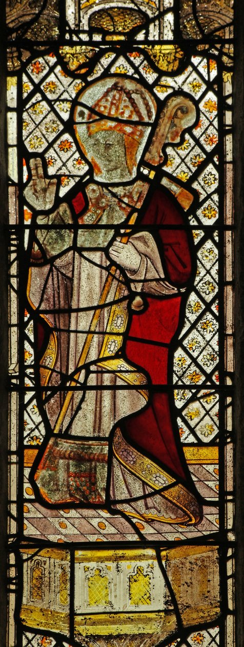Vindue n4 viser St Manacus of Lanreath af English School