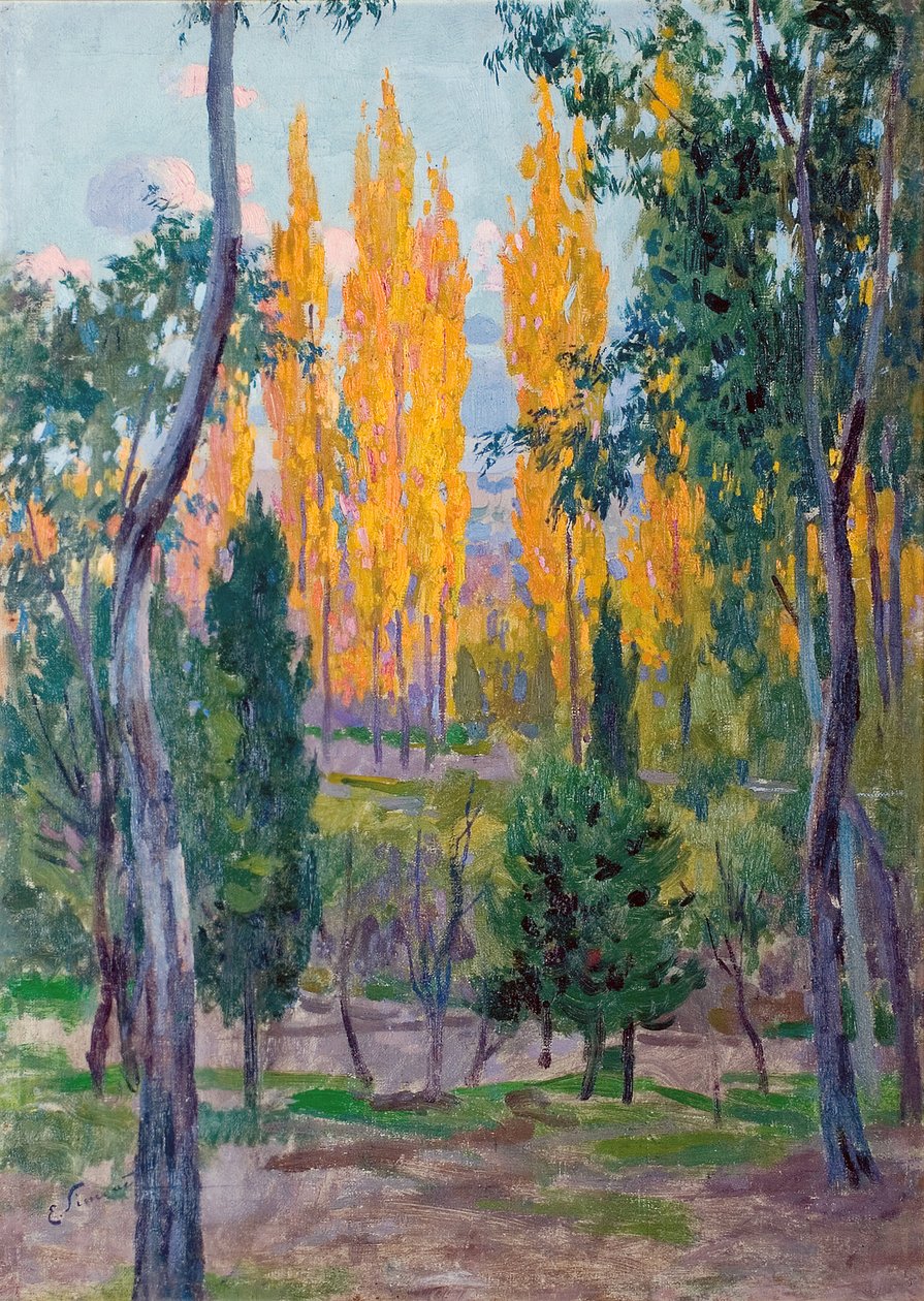 Efterår i Dehesa af Enrique Simonet