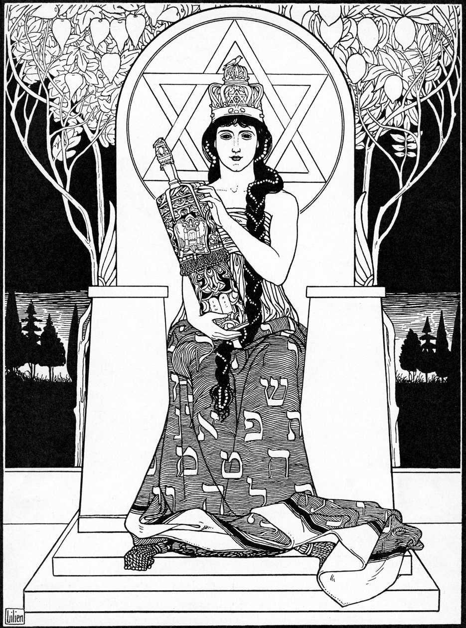 EM LILIEN af Ephraim Moses Lilien