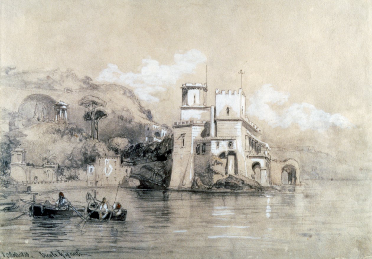 Rocca Matilda i Napoli af Ercole Gigante