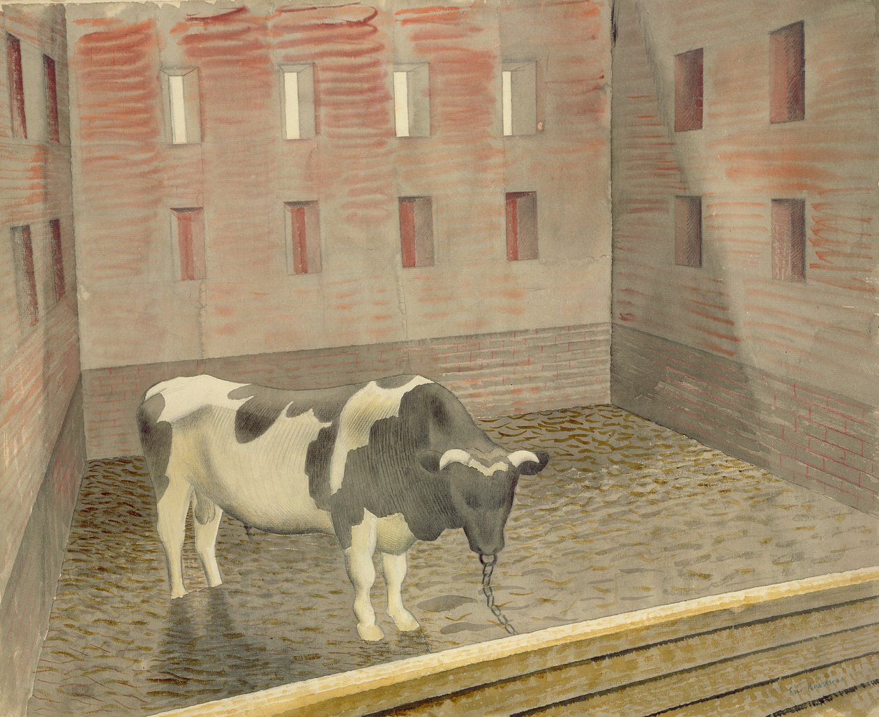 Tyren af Eric Ravilious