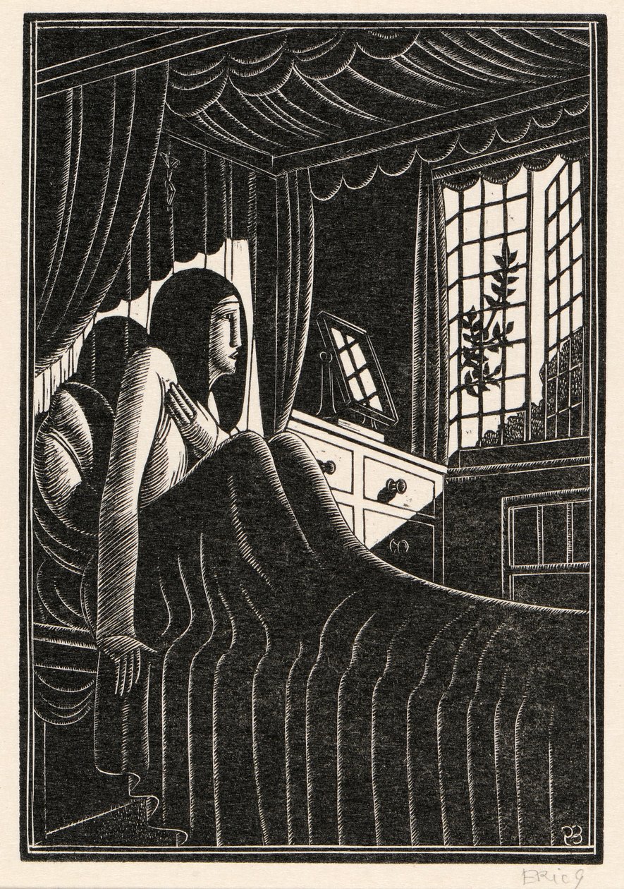 Efterårsmidnat af Eric Gill