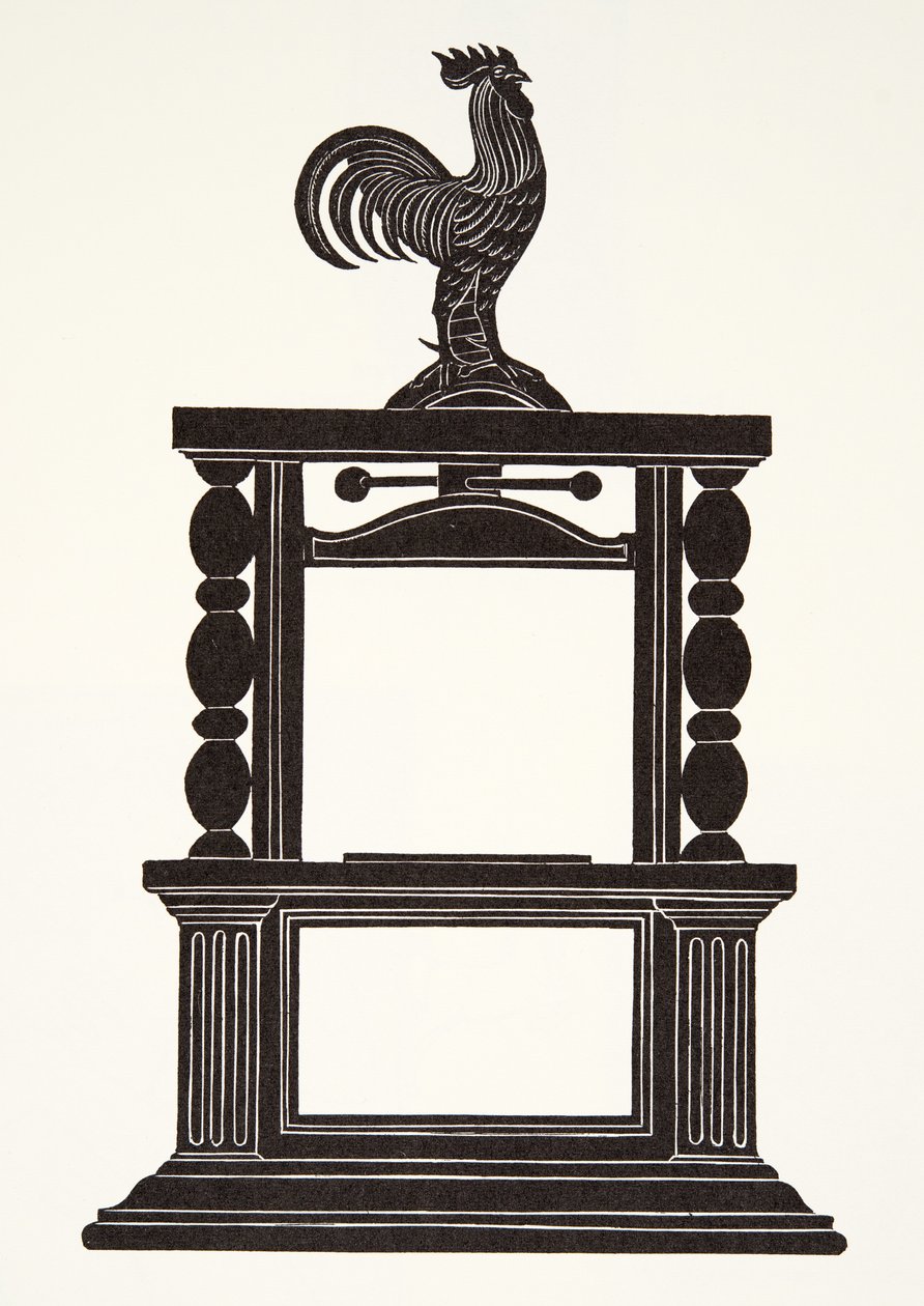 Hane og trykkeriet af Eric Gill