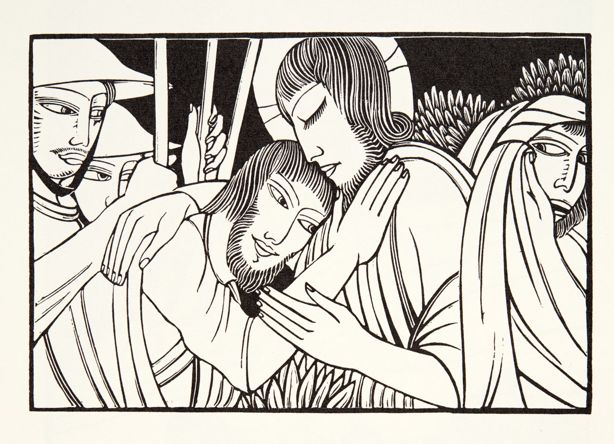 Kys af Judas af Eric Gill
