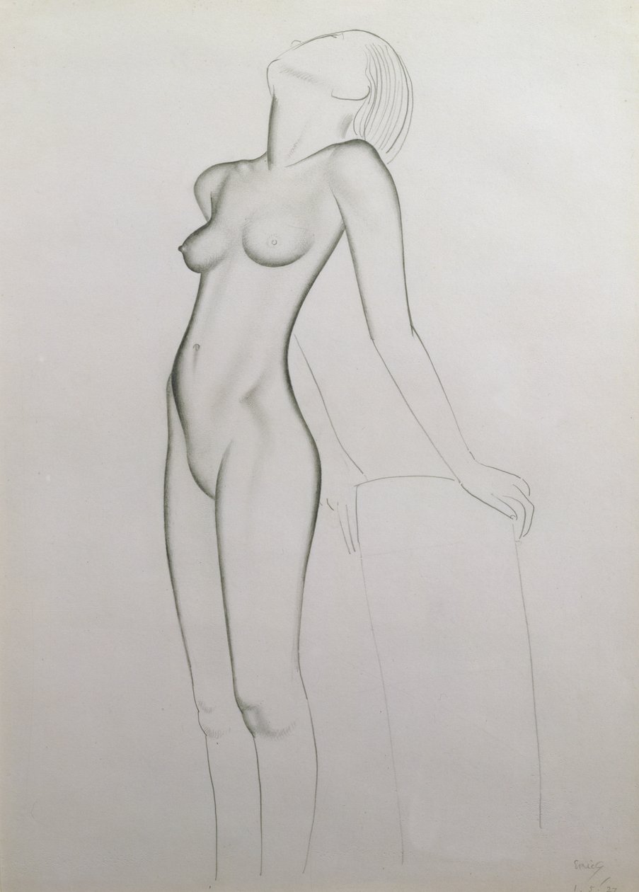 Nøgen af Eric Gill