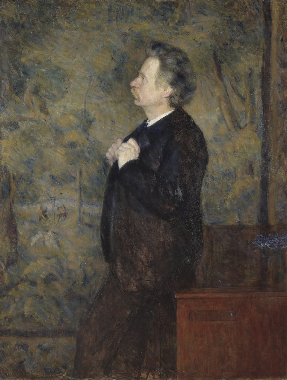 Edvard Grieg, 1892 af Erik Theodor Werenskiold