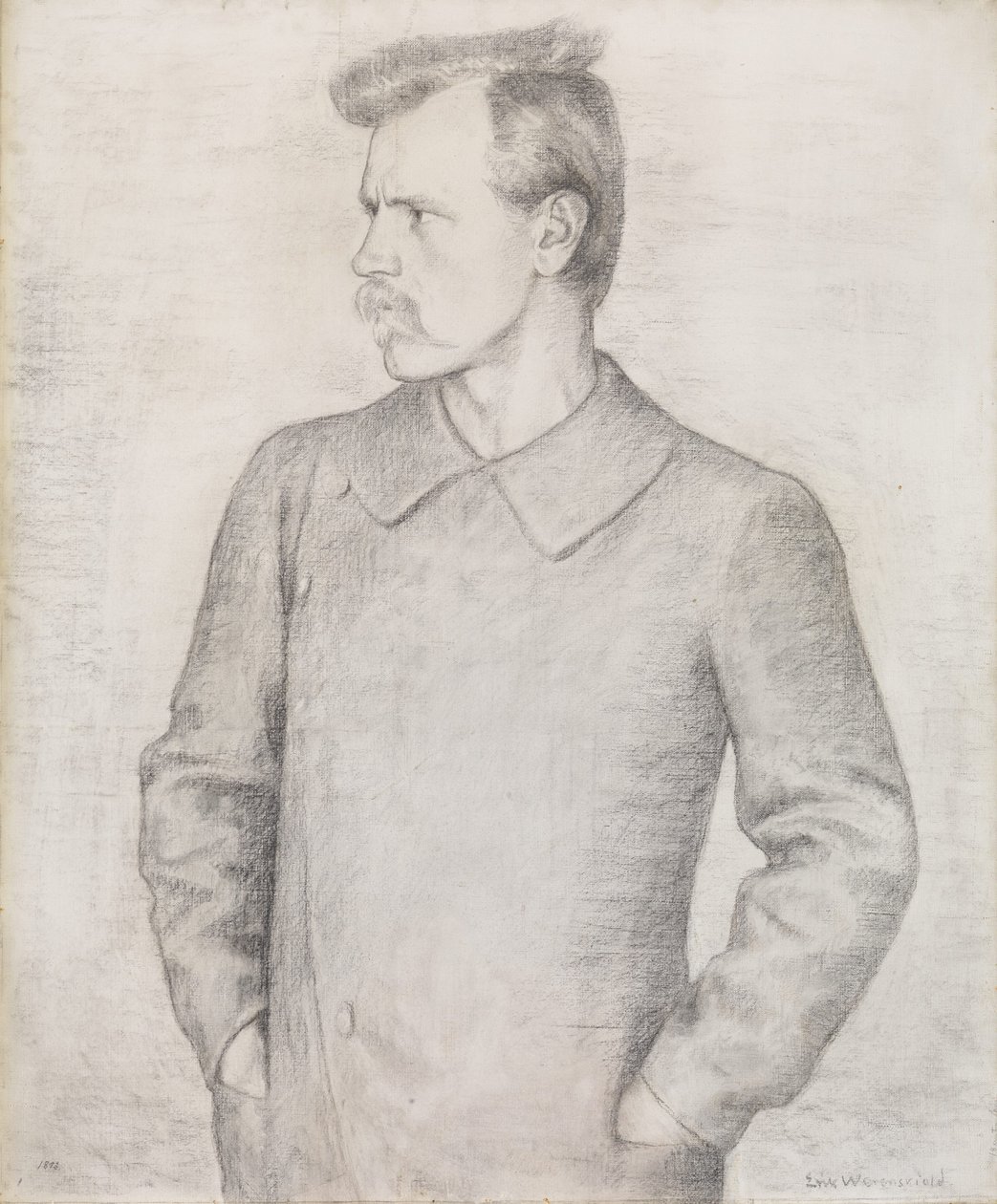 Fridtjof Nansen 1861-1930 af Erik Theodor Werenskiold