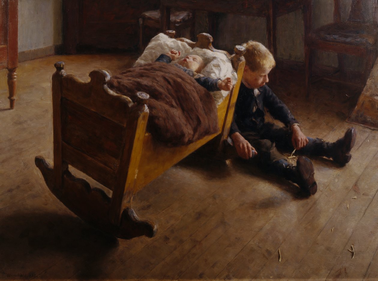 To brødre af Erik Theodor Werenskiold