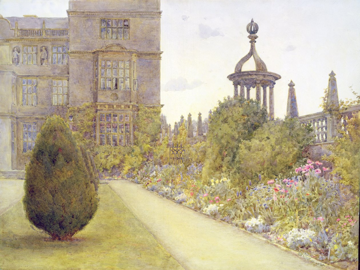 The East Court, Montacute House, Somerset af Ernest Arthur Rowe