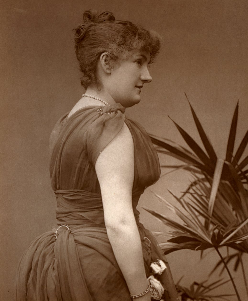 Miss Edith Woodworth, britisk skuespillerinde, 1888 af Ernest Barraud