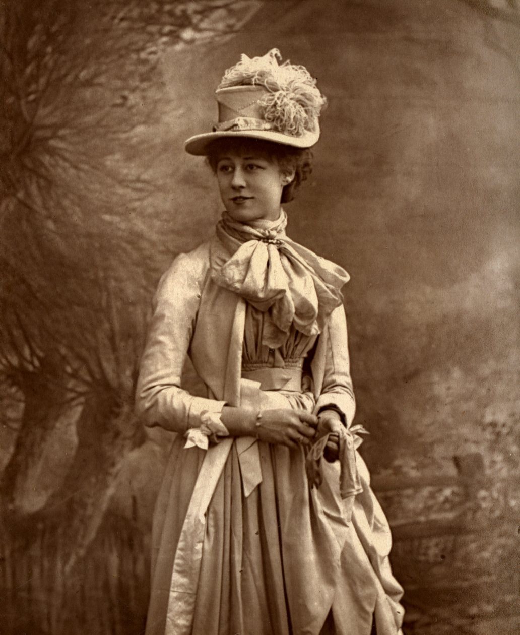 Violet Vanbrugh, britisk skuespillerinde, 1887. af Ernest Barraud