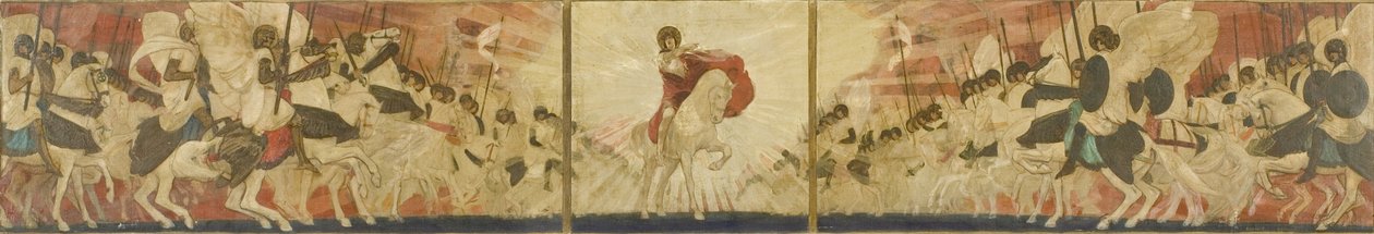 The Heavenly Army (olie på lærred) af Ernest Board