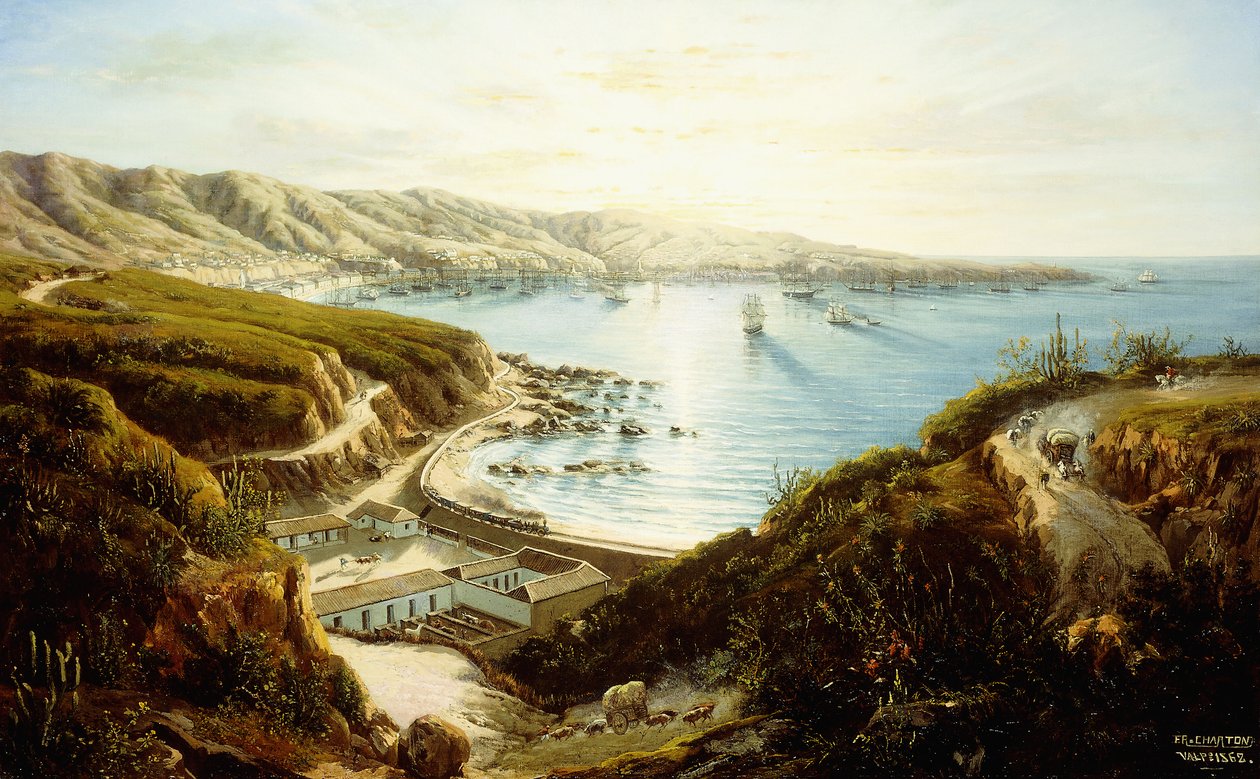 Valparaiso, 1862 af Ernest Charton