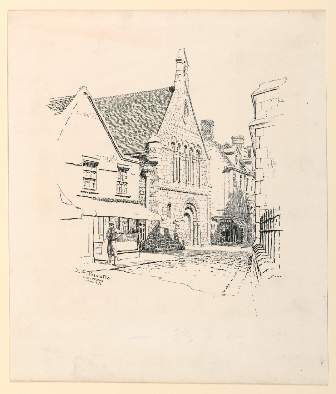 Grammar School, Huntingdon af Ernest Clifford Peixotto