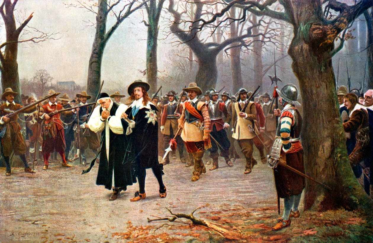 Henrettelse af Charles I, 1649 1909. af Ernest Crofts